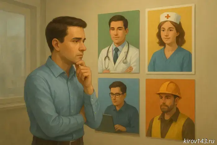 42% of Kirov residents would choose the same profession again.