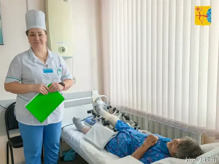 Kirov doctors operated on a 91-year-old pensioner with a complex fracture.