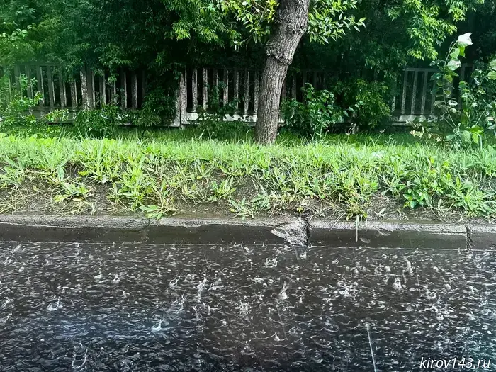 Brief showers and cooler temperatures are expected in Kirov this week.