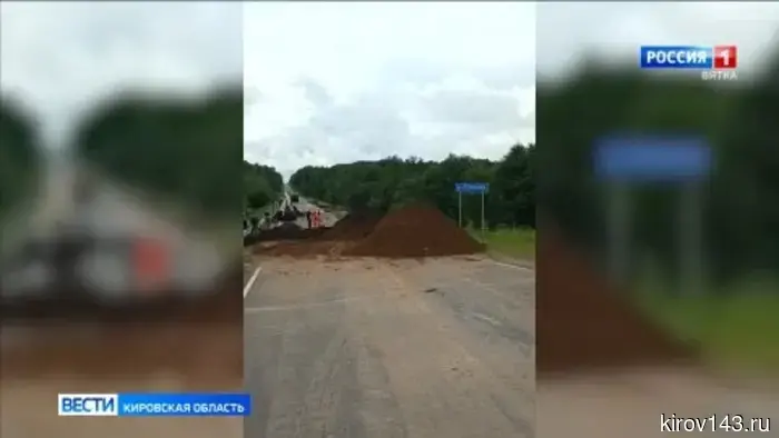 В Фаленском районе устраняют последствия мощных ливней