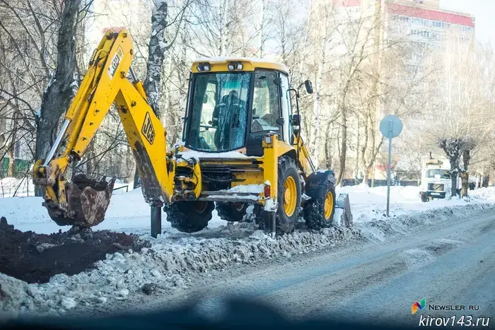 Snow will be removed from 20 sites in Kirov.