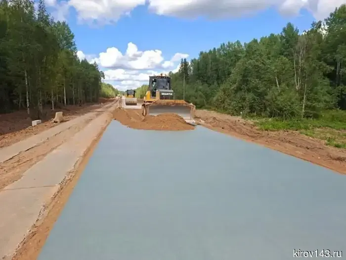 Дорогу «Пинюг – Скрябино» и мост через Пушму ремонтируют одновременно