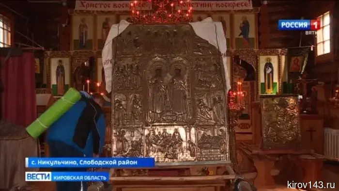 В селе Никульчино был встречен Борисоглебский крестный ход.