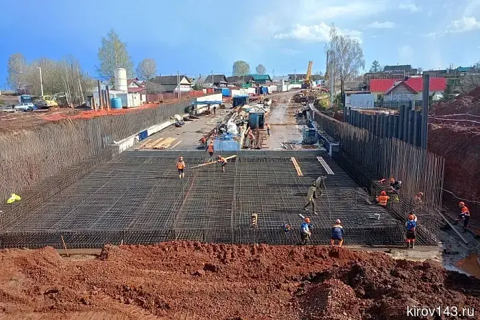 В Кирове стартовый котлован тоннеля под Транссибом готов на 80%