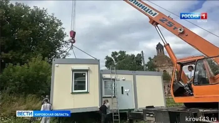 В Уржумском и Лебяжском районах по нацпроекту возводятся новые ФАПы