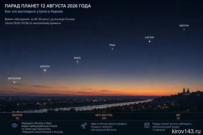 Six planets, a solar eclipse, and the Perseids: what is unusual about August 12th