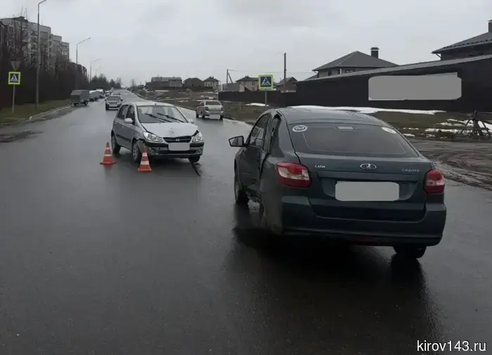 In the Kirov region, four people were injured in a traffic accident.