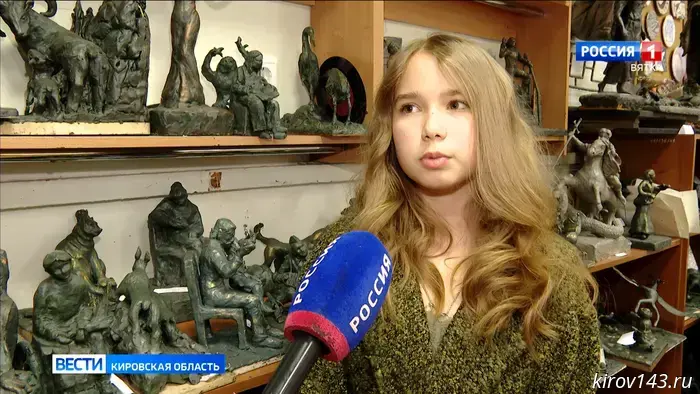 Кировчанка заняла первое место на Всероссийском конкурсе «Юный скульптор»
