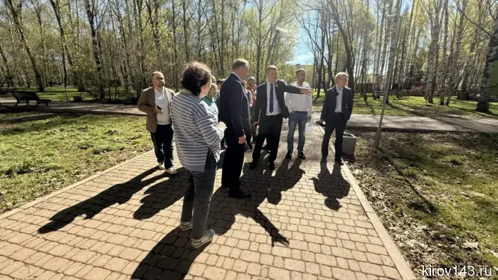 В Кирове подрядчик АО «Гордормостстрой» начнёт благоустройство парка Победы в мае.
