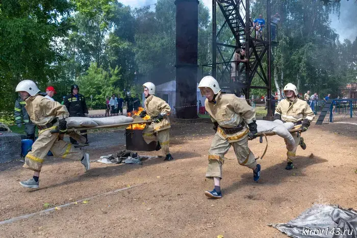 Uralhima Volunteer Fire Brigades Among the Best